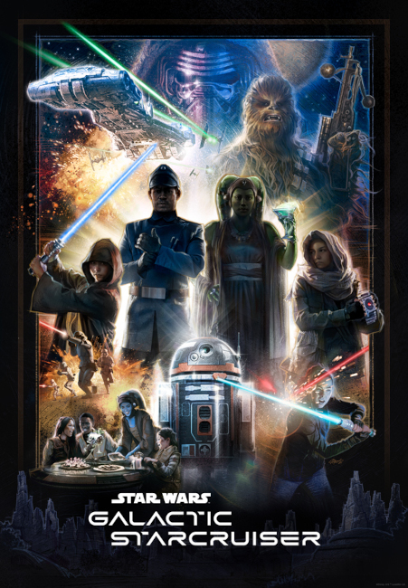 star wars: galactic cruiser poster