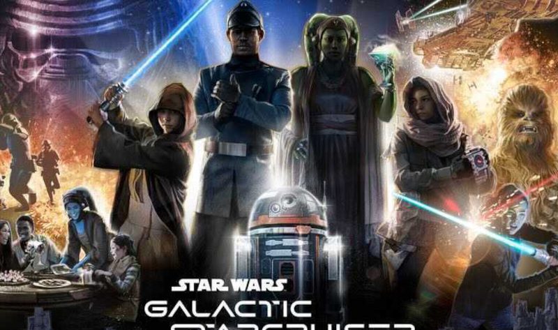 star wars: galactic cruiser poster
