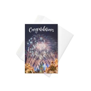 Fireworks Greeting Card
