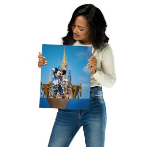 It Was All Started By A Mouse Collectible Poster (WDW Magazine Issue 122 Cover Photo)