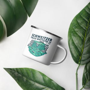 Schweitzer Falls Enamel Mug