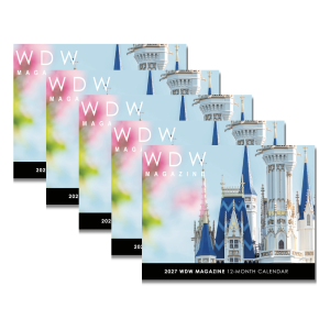 PRE-SALE WDW Magazine 2027 Wall Calendar (5 Pack)