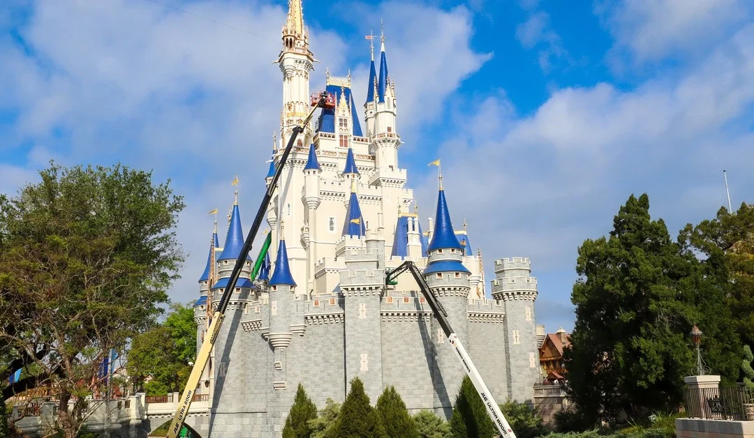 Cinderella Castle’s New Paint Job Is Finally Complete — See How Disney Cast Members Made It Happen